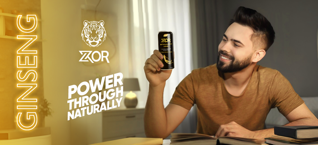 Power through naturally with ZOR Ginseng